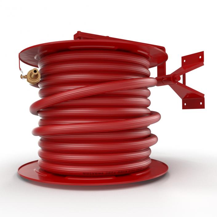 Fire Hose Reel 3D model