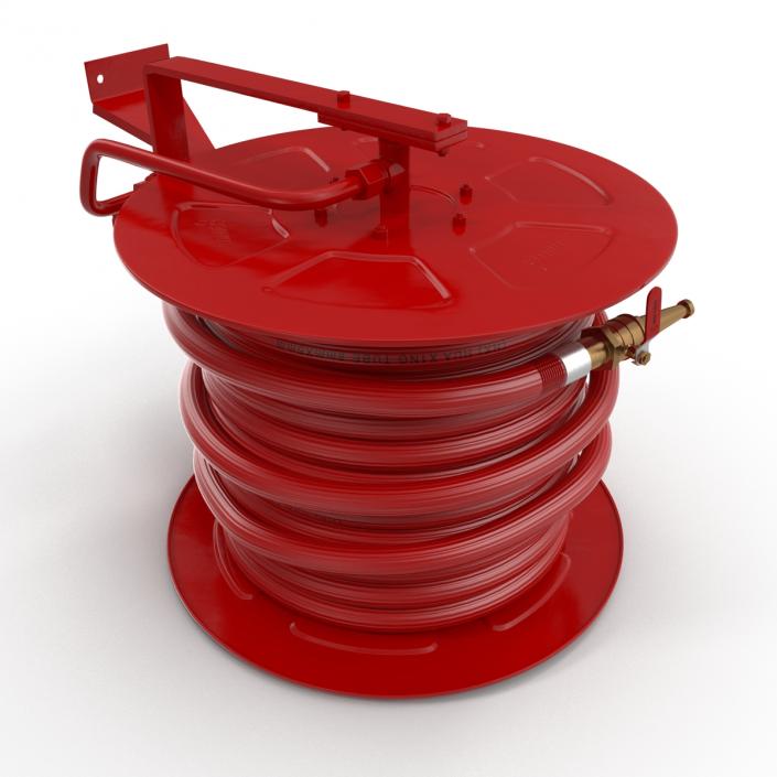 Fire Hose Reel 3D model