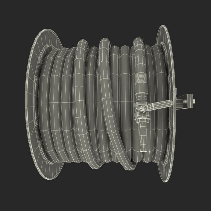 Fire Hose Reel 3D model