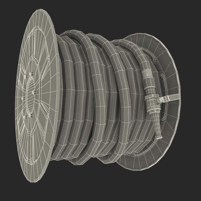 Fire Hose Reel 3D model