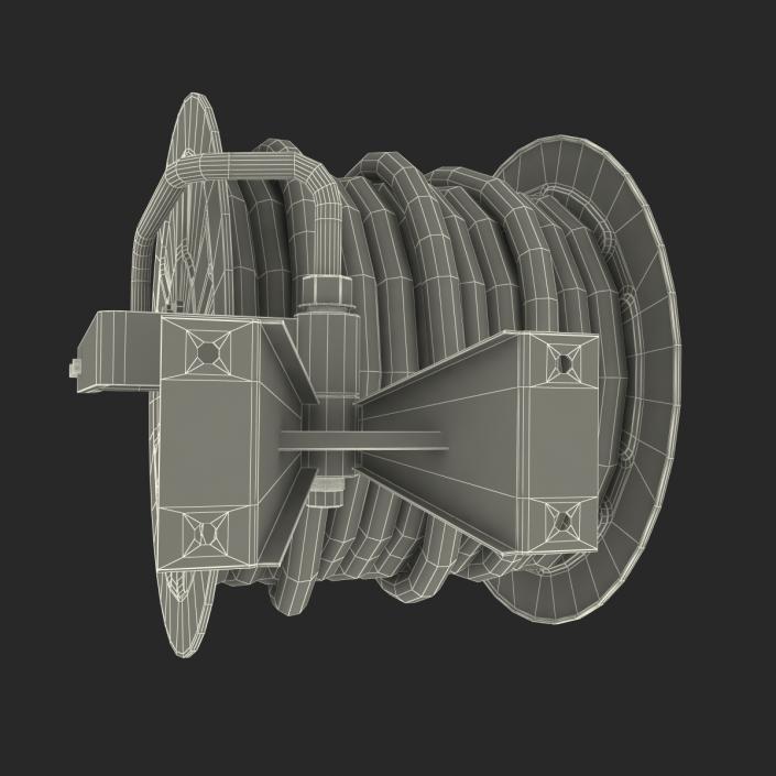 Fire Hose Reel 3D model