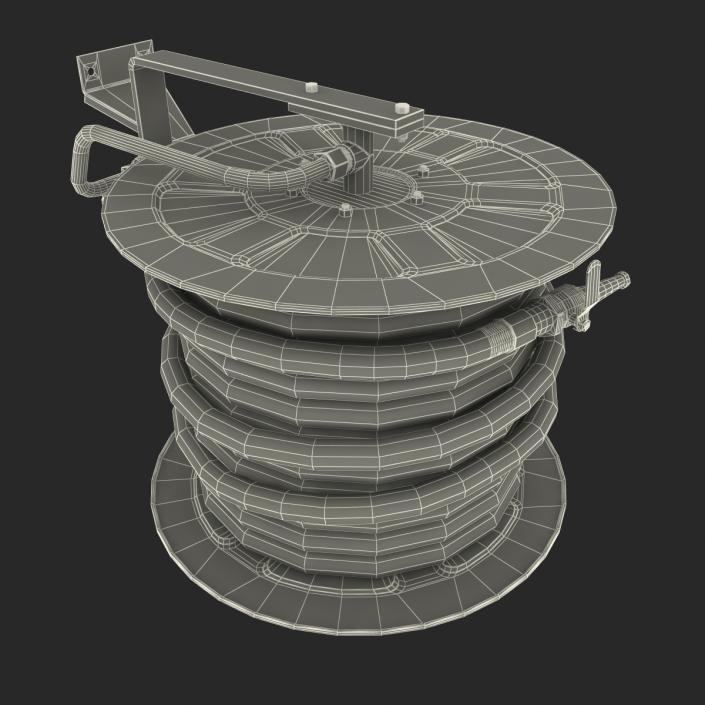 Fire Hose Reel 3D model