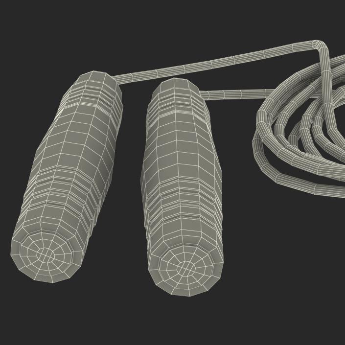 3D Exercise Jump Rope model