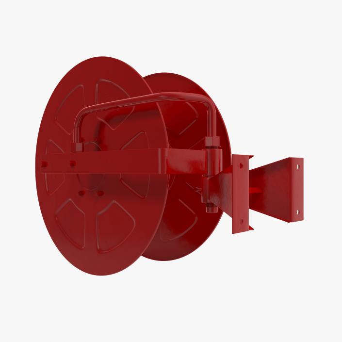 3D model Hose Reel for Water Truck