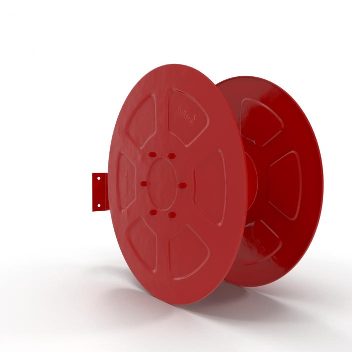 3D model Hose Reel for Water Truck