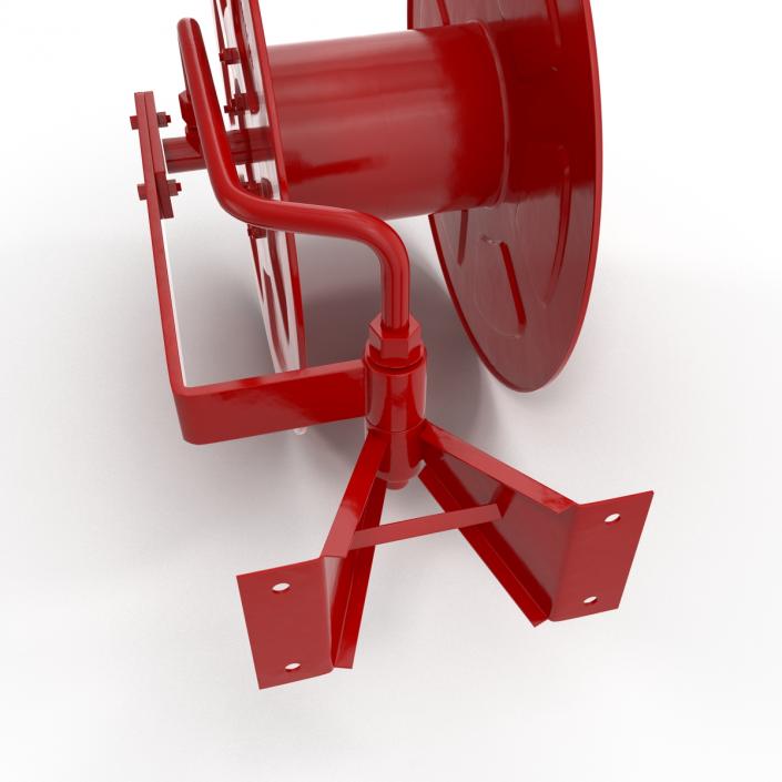 3D model Hose Reel for Water Truck