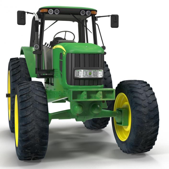 3D Tractor John Deere 7330 model