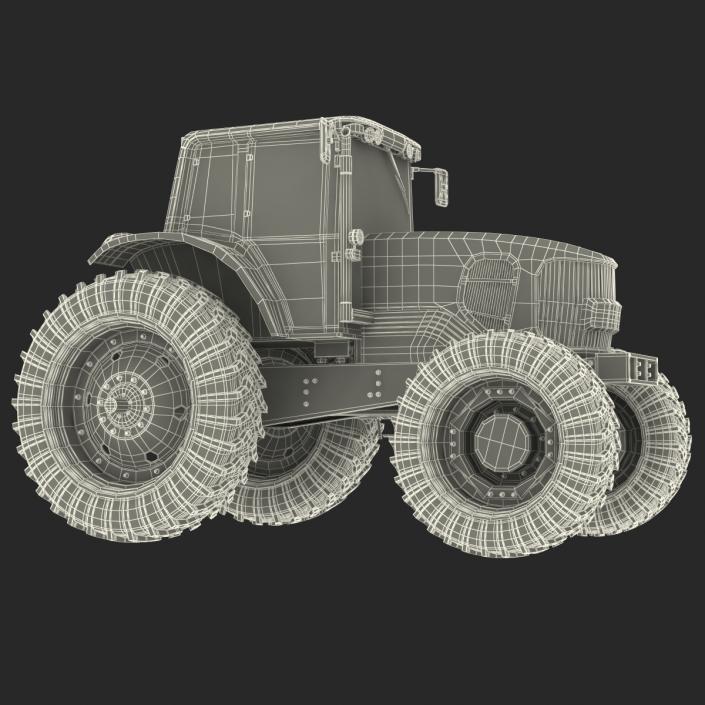 3D model Tractor Generic