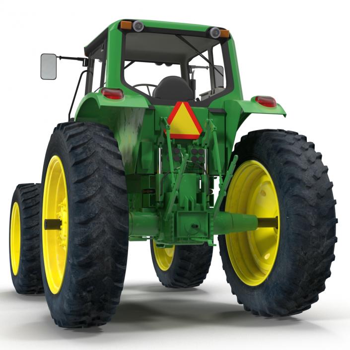 3D model Tractor John Deere 7330 Rigged