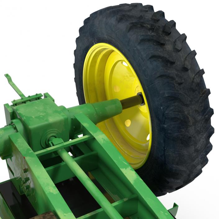 3D model Tractor John Deere 7330 Rigged