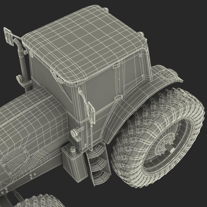 3D model Tractor John Deere 7330 Rigged