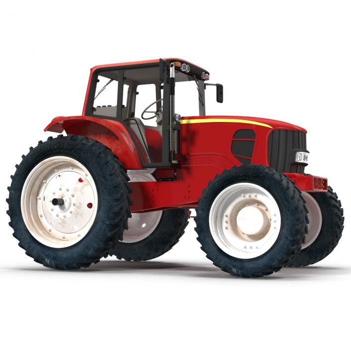 Tractor Generic Rigged 3D