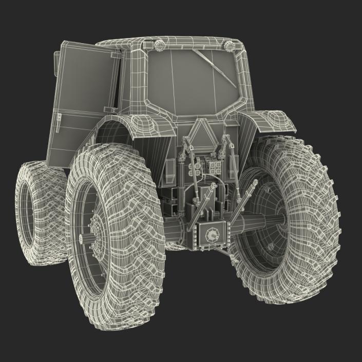 Tractor Generic Rigged 3D