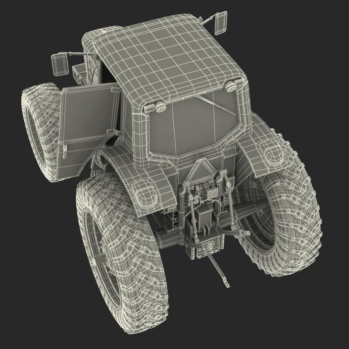 Tractor Generic Rigged 3D