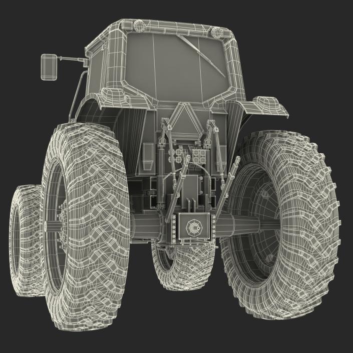 Tractor Generic Rigged 3D