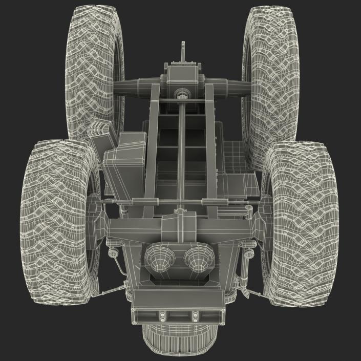 Tractor Generic Rigged 3D