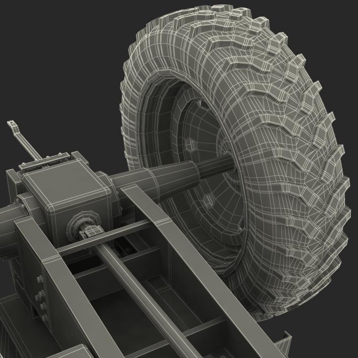 Tractor Generic Rigged 3D