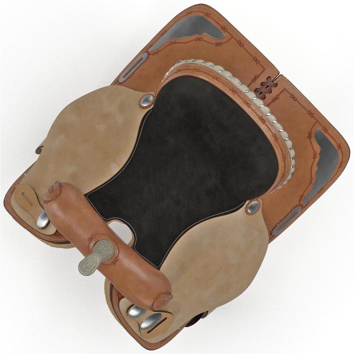 3D model Barrel Saddle 5