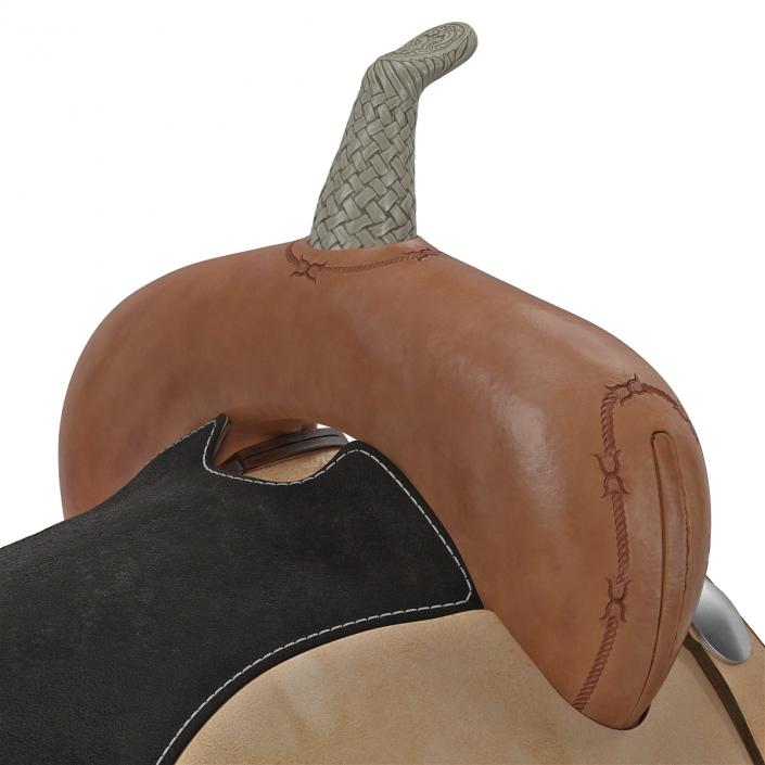 3D model Barrel Saddle 5