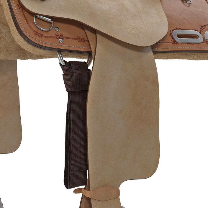 3D model Barrel Saddle 5