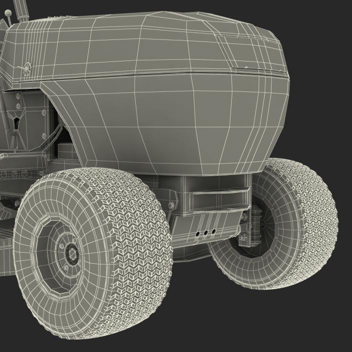 Lawn Tractor Snapper Rigged 3D