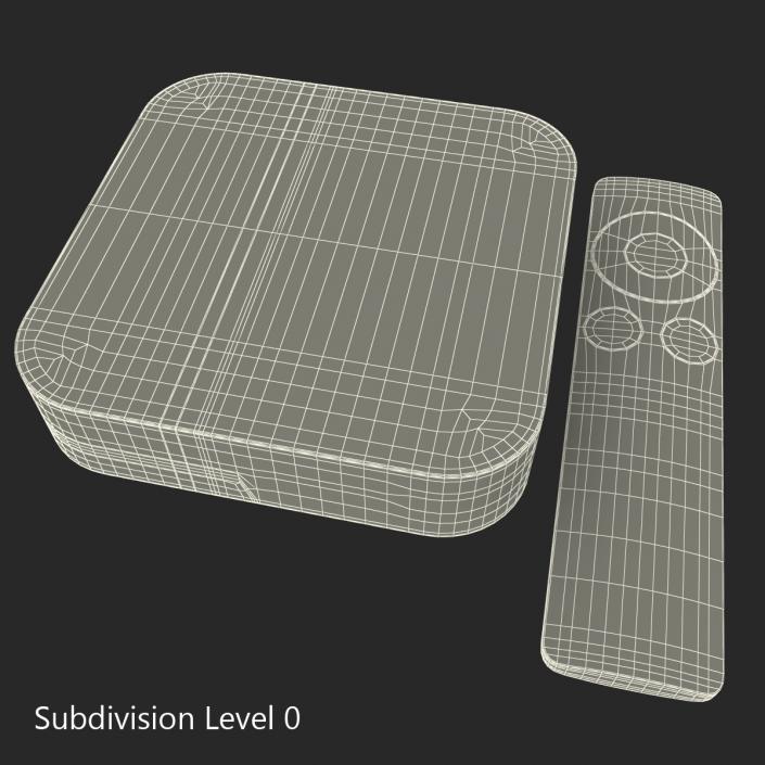 Apple TV Collection 3D model