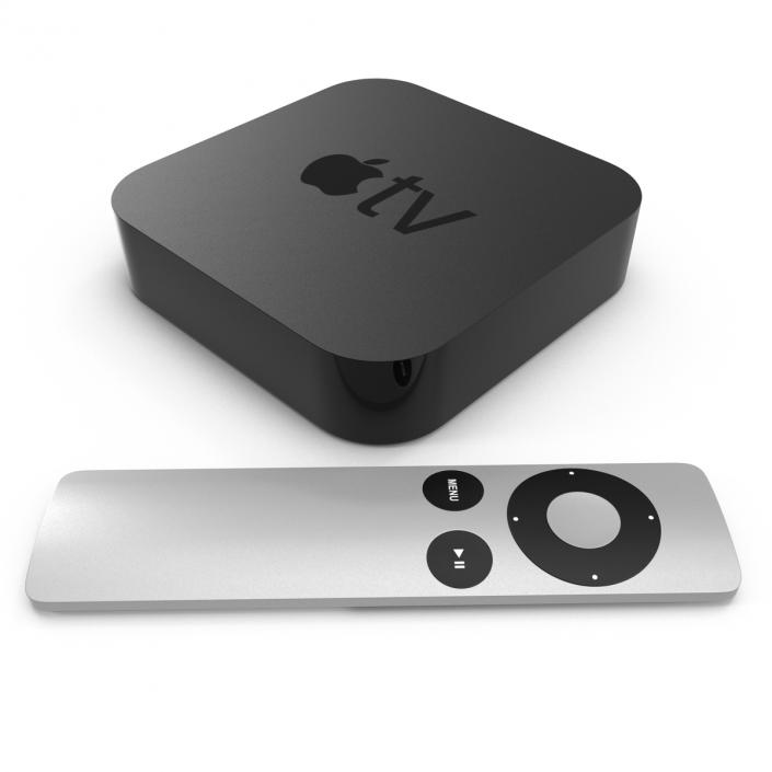 Apple TV Collection 3D model