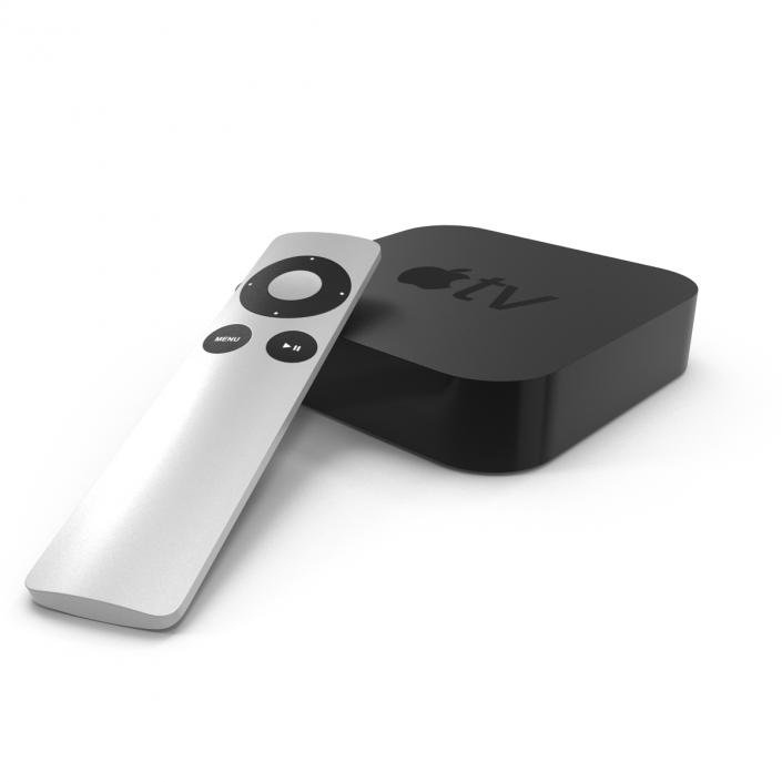 Apple TV Collection 3D model