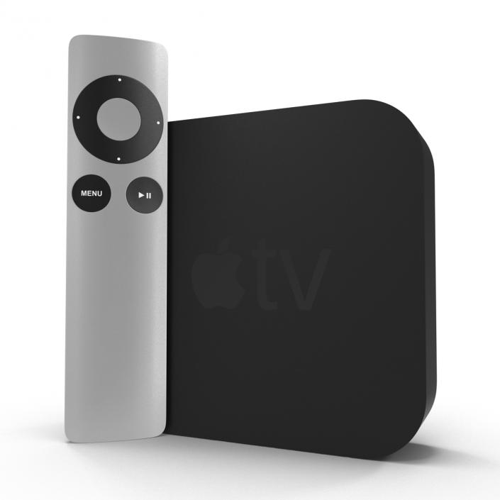 Apple TV Collection 3D model