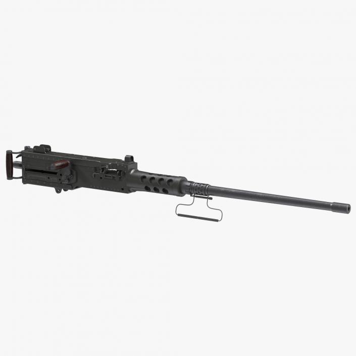 Machine Gun Browning M2 50 Caliber 3D model