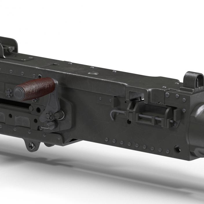 Machine Gun Browning M2 50 Caliber 3D model