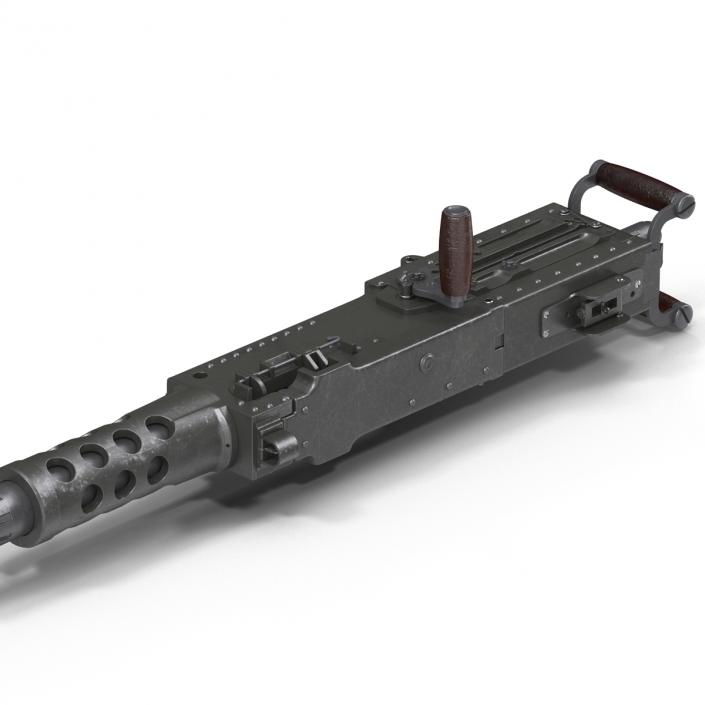 Machine Gun Browning M2 50 Caliber 3D model