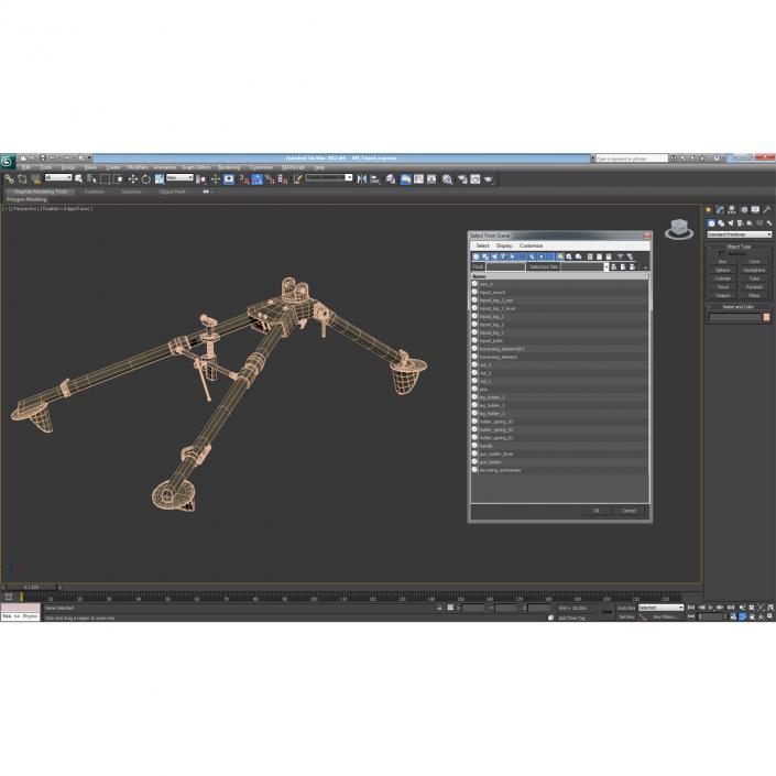 M3 Tripod 3D model