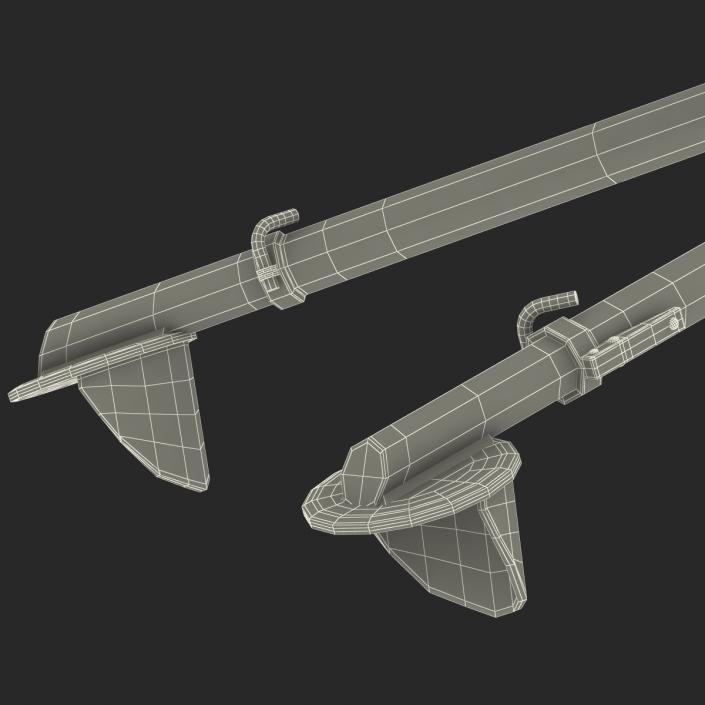 Machine Gun Browning M2 on an M3 Tripod 3D model