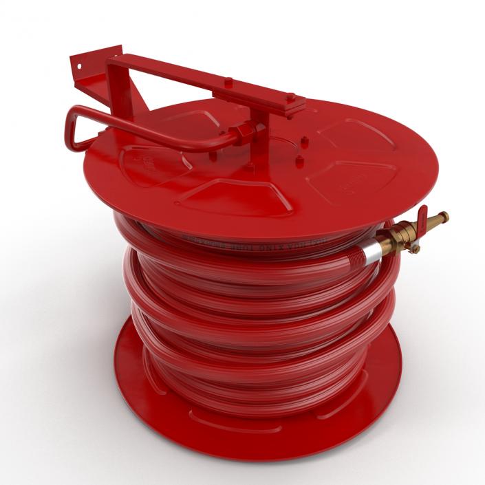 Fire Hose Reel 3D model