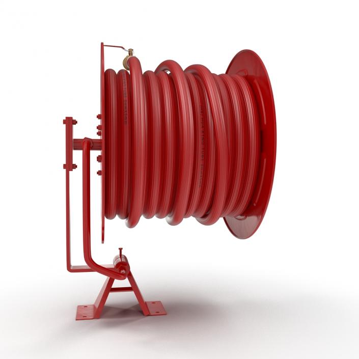 Fire Hose Reel 3D model