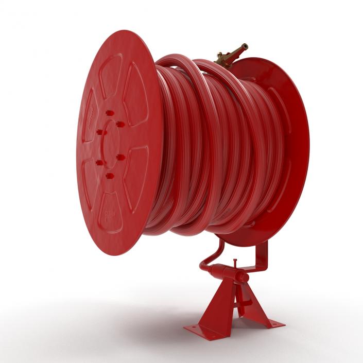 Fire Hose Reel 3D model