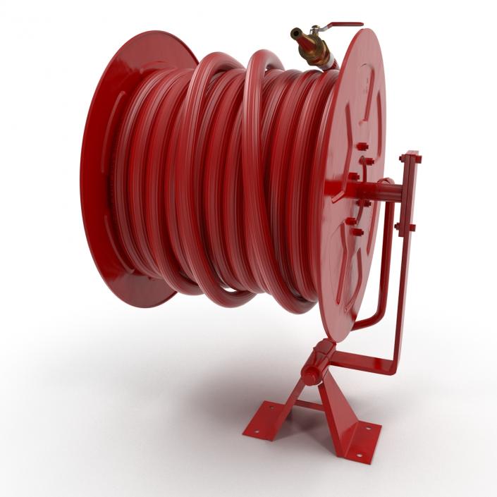 Fire Hose Reel 3D model