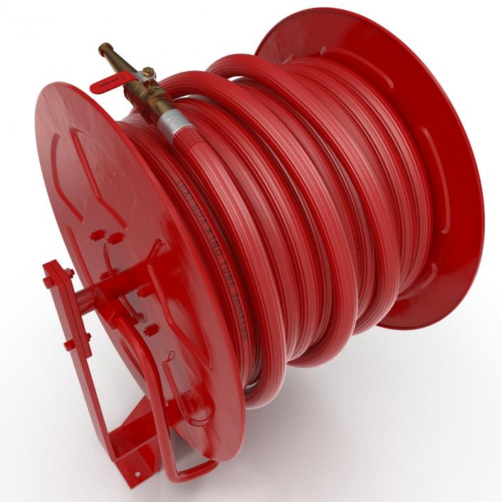 Fire Hose Reel 3D model