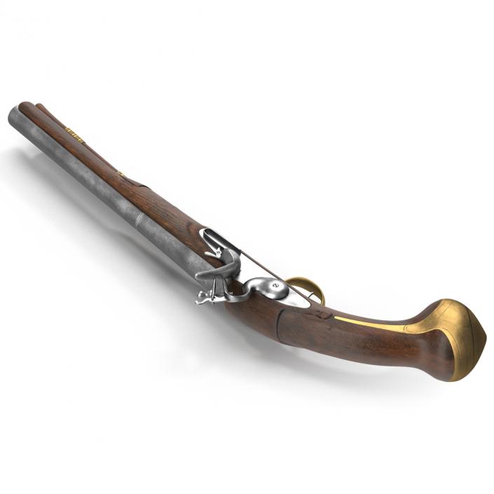 3D Flintlock Pistol