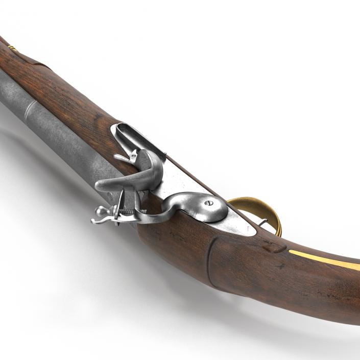 3D Flintlock Pistol