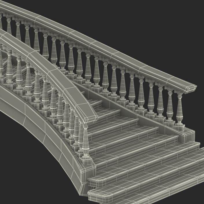 3D model Stairs 2