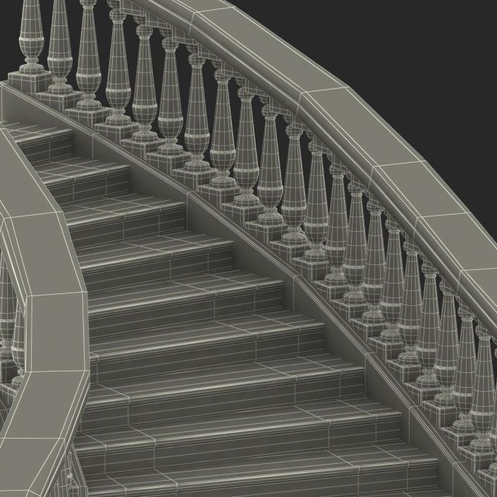 3D model Stairs 2