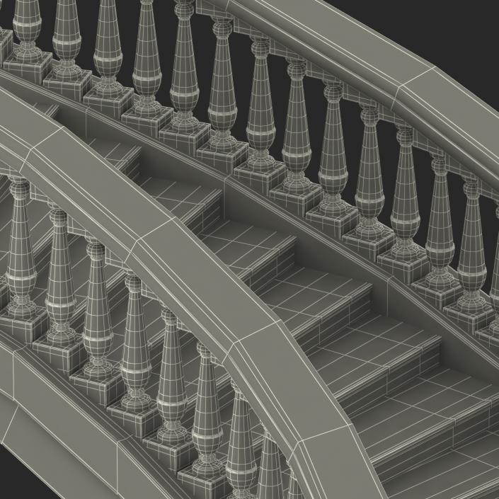 3D model Stairs 2