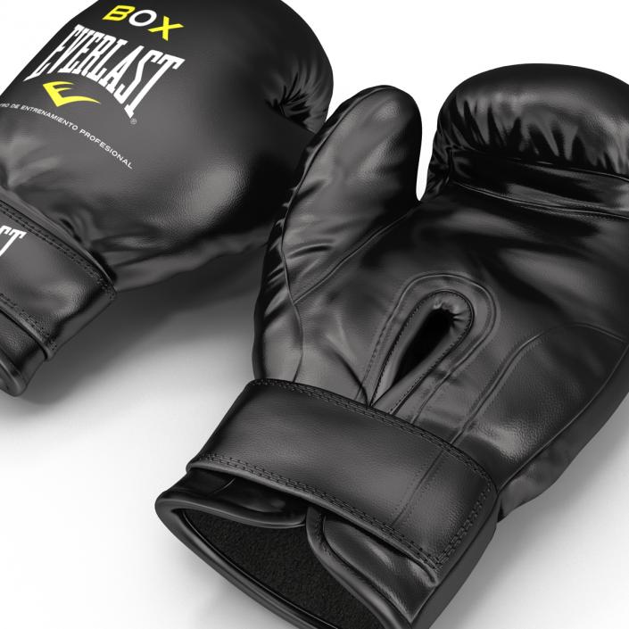 3D Boxing Gloves Everlast Black model