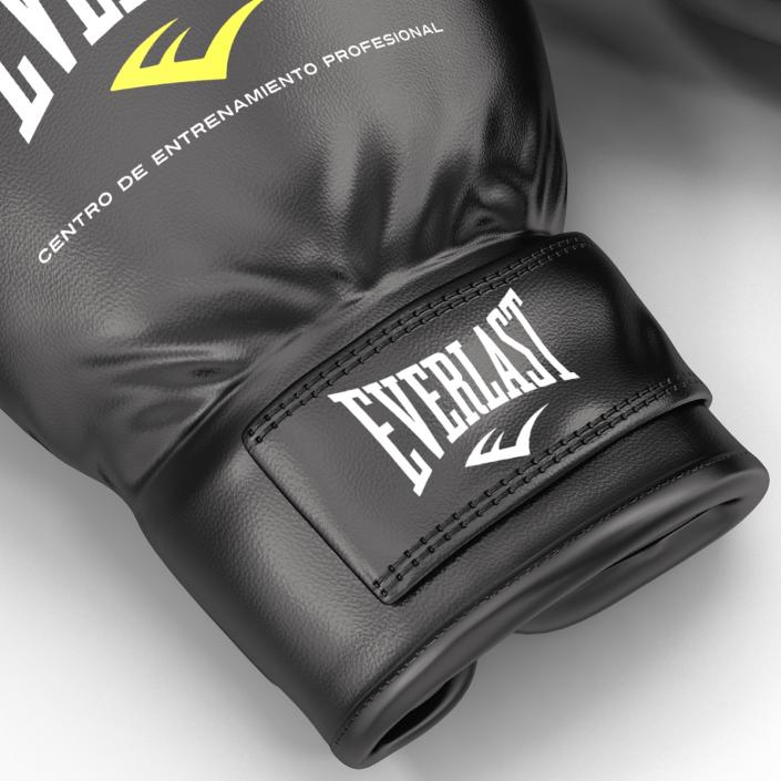 3D Boxing Gloves Everlast Black model