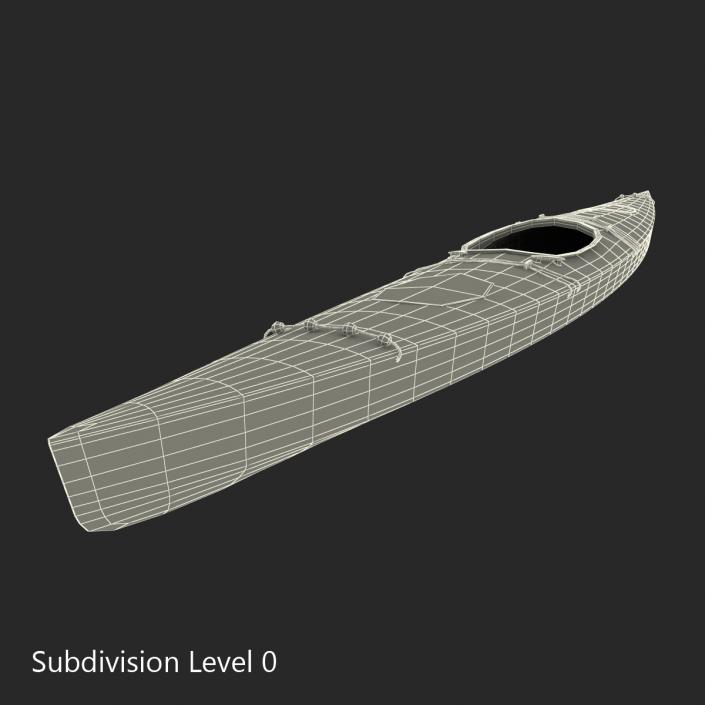 Kayak 4 3D model