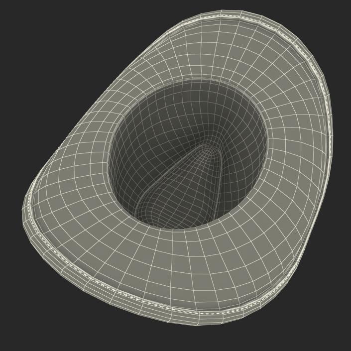 3D Old Cowboy Hat 2