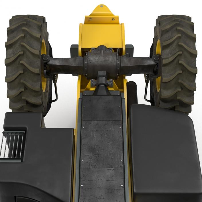 3D model Telescopic Handler Forklift JCB 535 95 Yellow