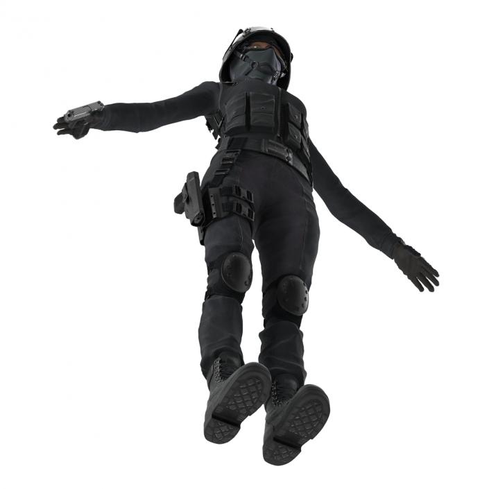 SWAT Woman 1 3D